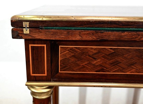 Table de Milieu Multifonction, style Louis XVI – Fin XIXe