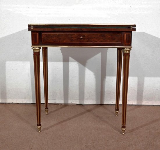 Table de Milieu Multifonction, style Louis XVI – Fin XIXe