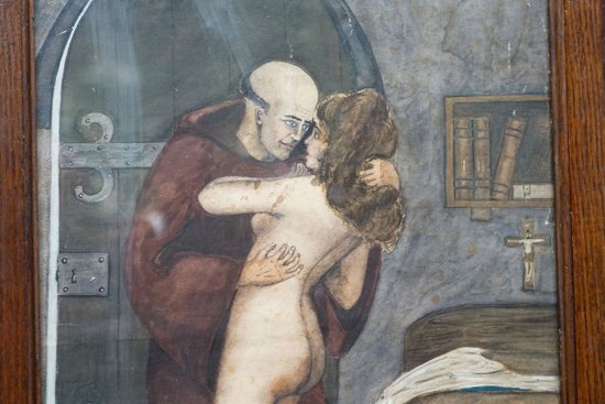 der Kleriker ConFesse Gouache