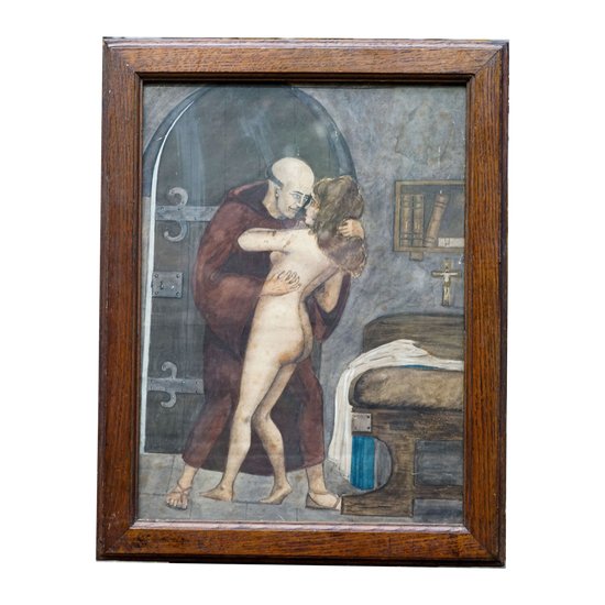 der Kleriker ConFesse Gouache