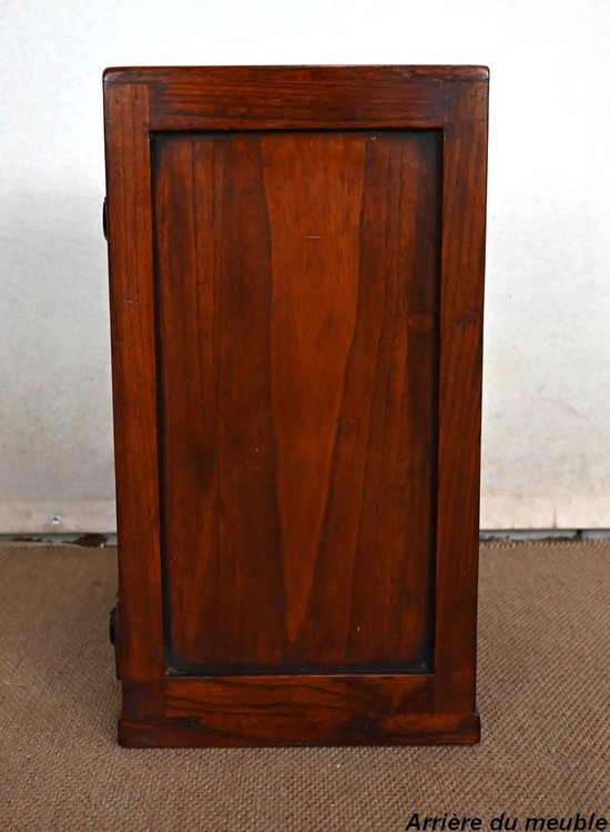 Sofa end, step stool structure, in Teak - 1960