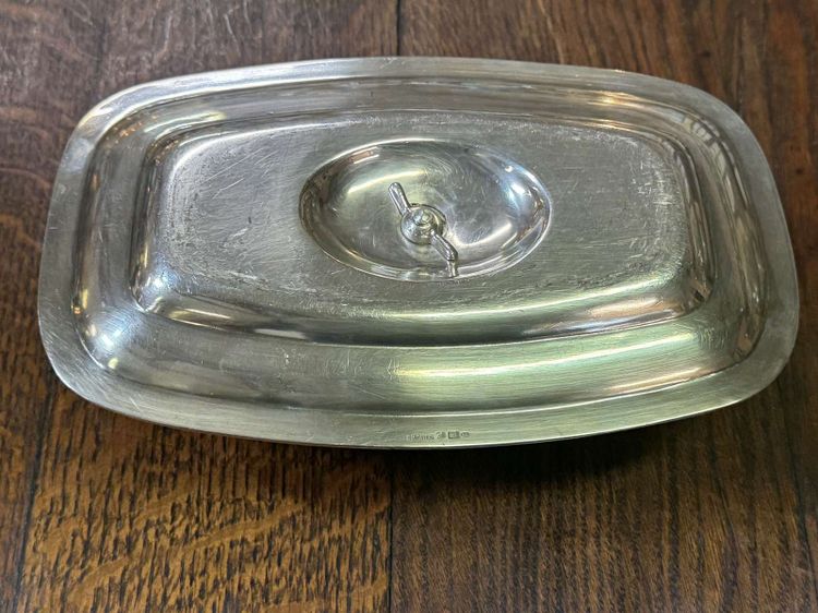 ERCUIS silver-plated sauceboat from the 1950s