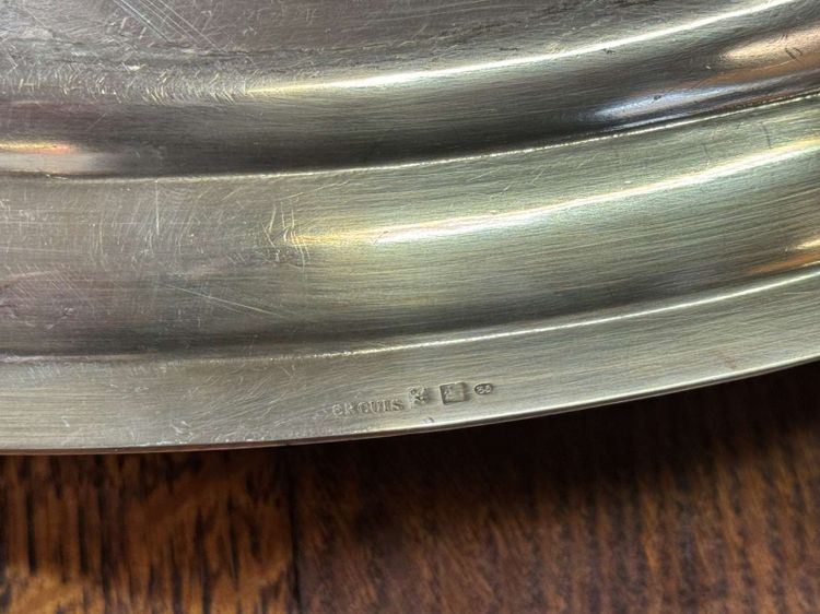 ERCUIS silver-plated sauceboat from the 1950s