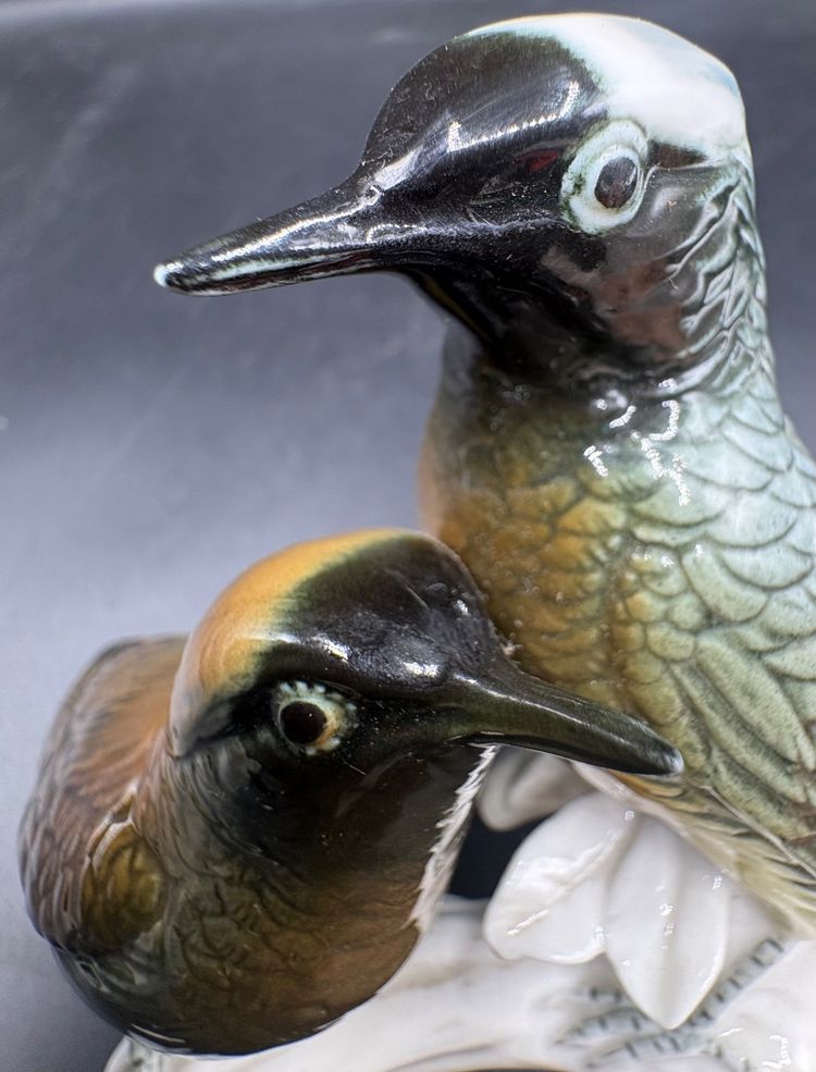PORCELAIN BIRD COUPLE