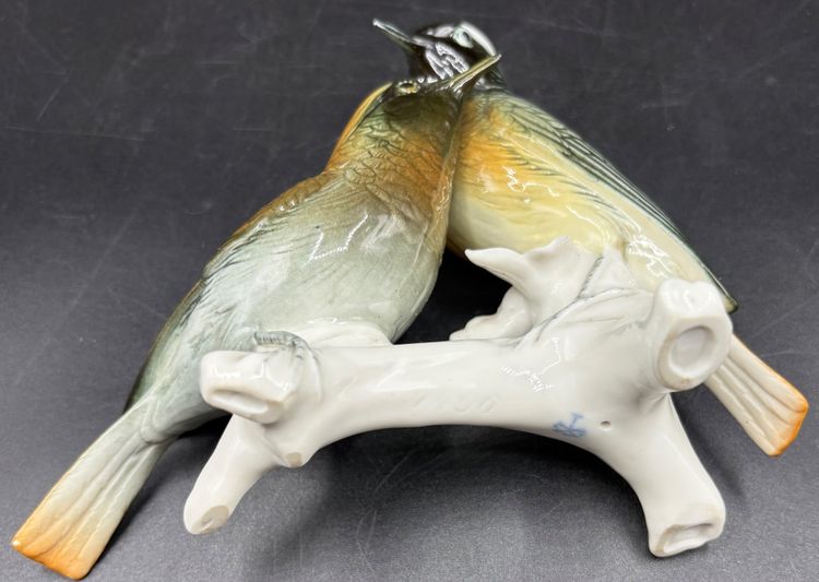 PORCELAIN BIRD COUPLE