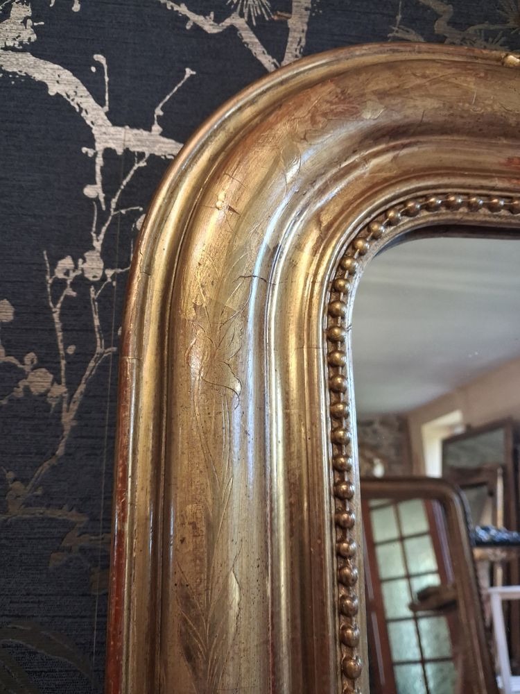 Louis Philippe pediment mirror 135x 89