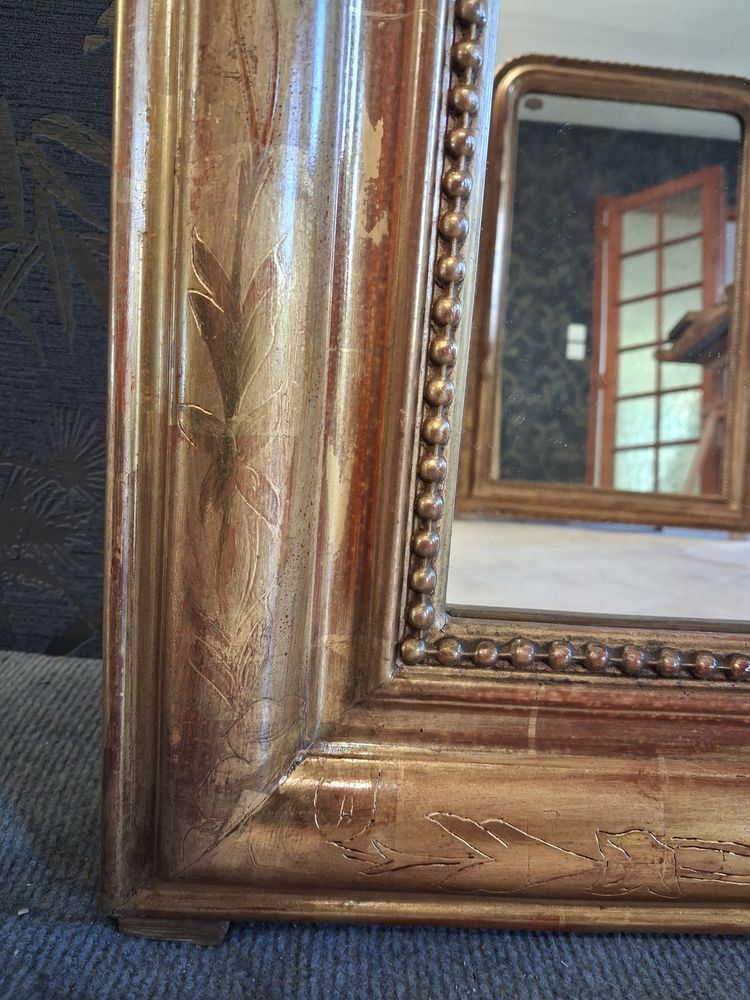 Louis Philippe pediment mirror 135x 89