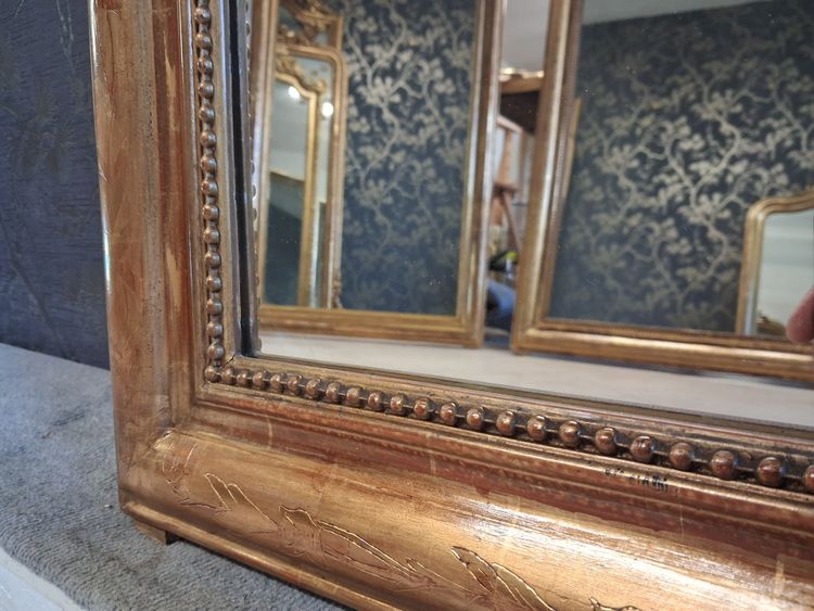 Louis Philippe pediment mirror 135x 89