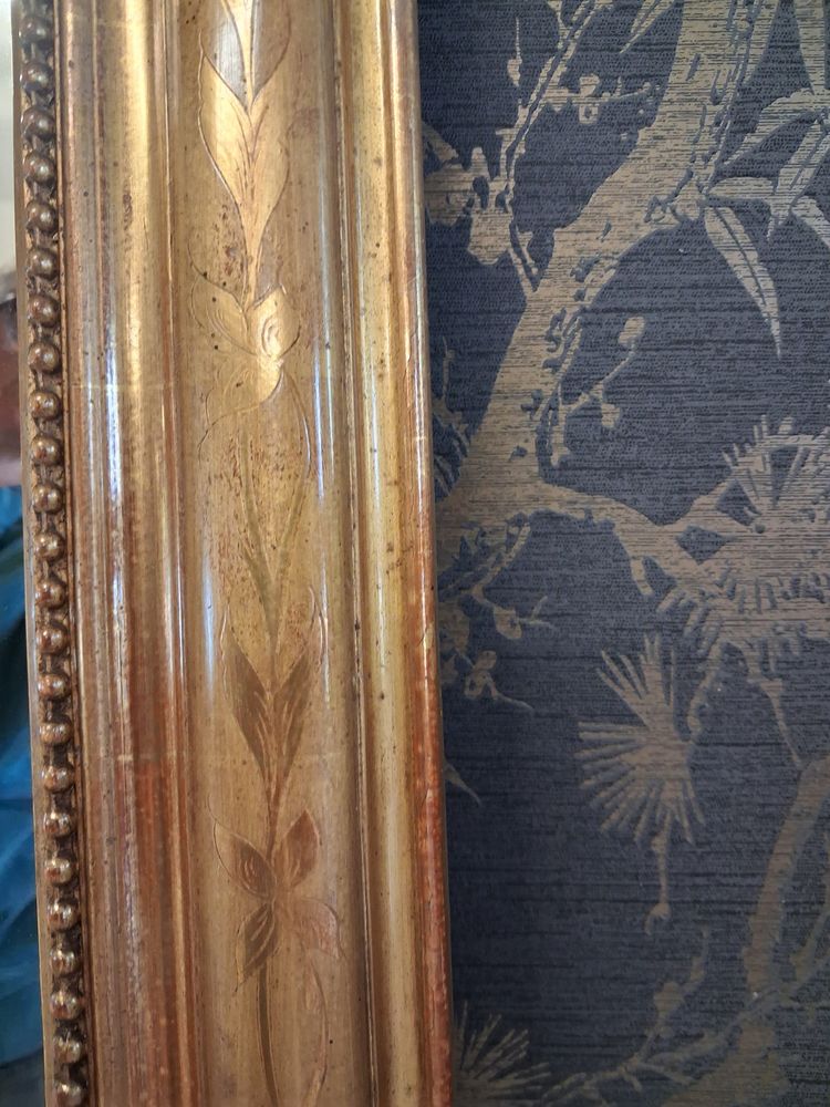 Louis Philippe pediment mirror 135x 89
