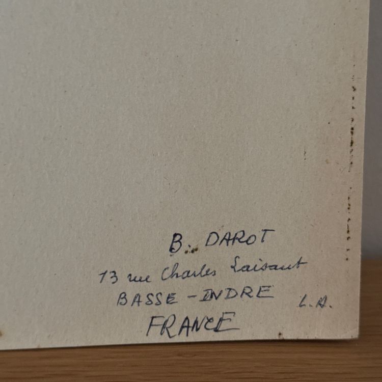 Fotografia di Bernard Darot, XX secolo, intitolata "La stangata"