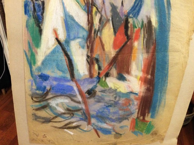 «Les voiles» n. 3 André JORDAN 