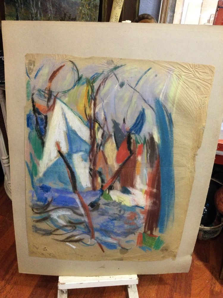 «Les voiles» n. 3 André JORDAN 