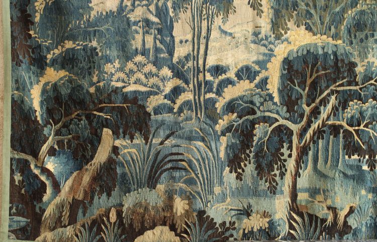  Verdure, tapisserie d'Audenarde, XVIIe s
