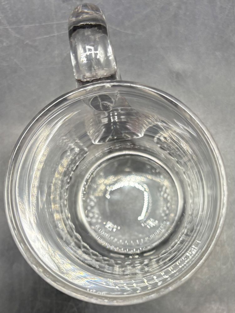 CHOPE EN CRISTAL DE BACCARAT TAILLÉ GRAVÉ DES ANNÉES 1900