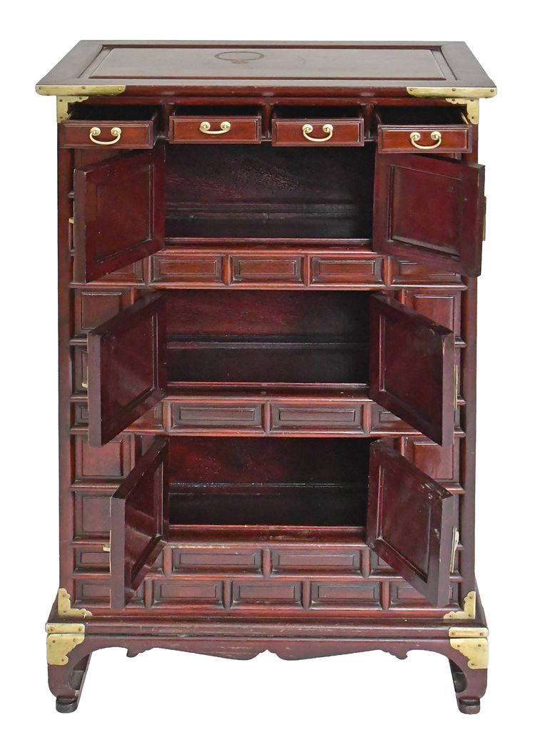 Cabinet à hauteur d'appui Tansu coréen 