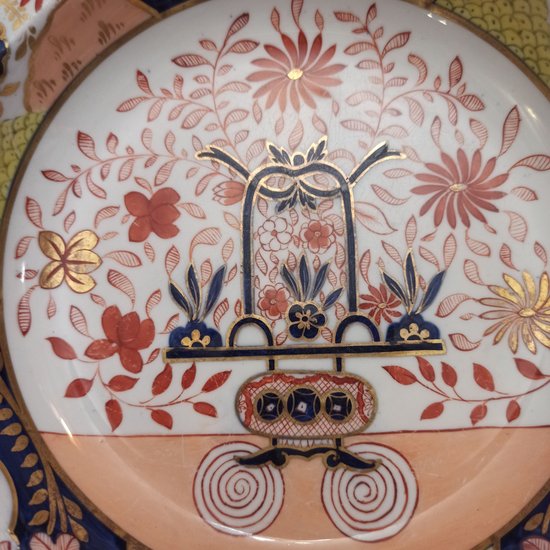 Assiette creuse porcelaine anglaise