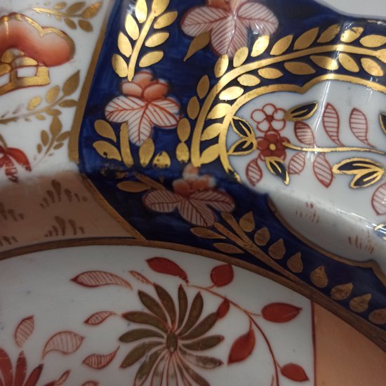 Assiette creuse porcelaine anglaise
