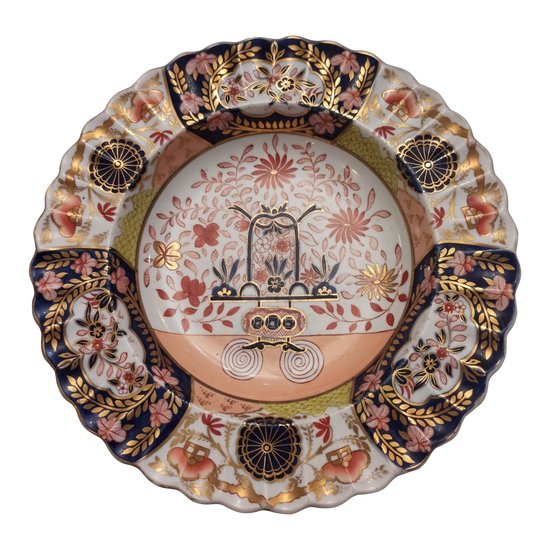 Assiette creuse porcelaine anglaise