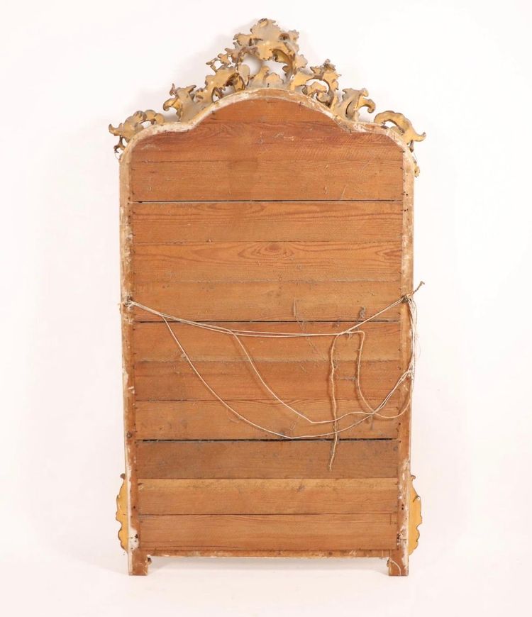 Louis XV Rococo-style mirror, circa 1880