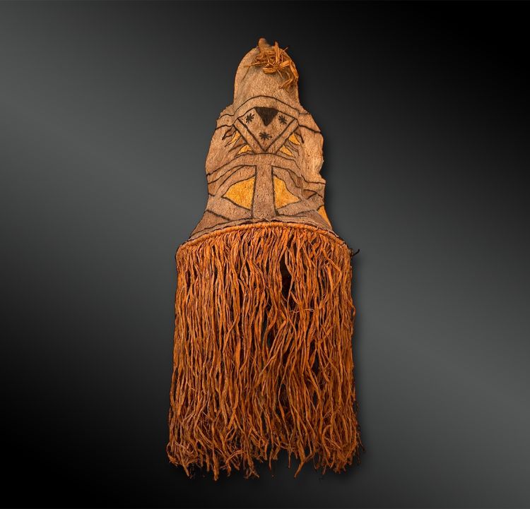 Maschera raffigurante Pakapikoke, la divinità millepiedi - Indiani Kobeo, Rio Vaupes (Uaupe)