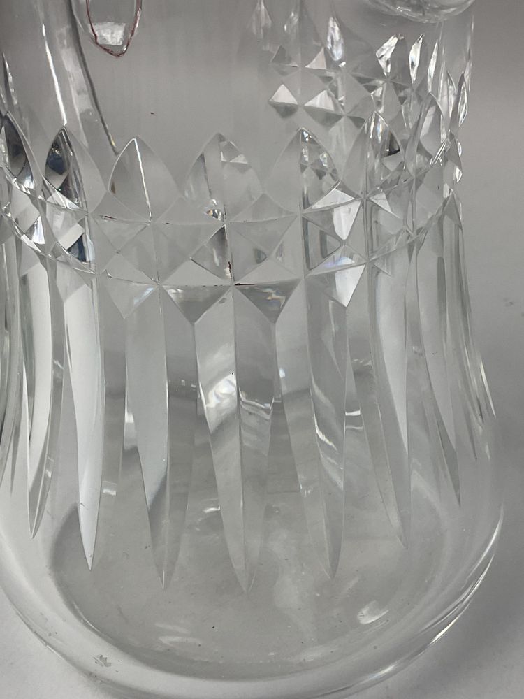 Wasserkrug oder -kanne im Baccarat-Piccadilly-Muster