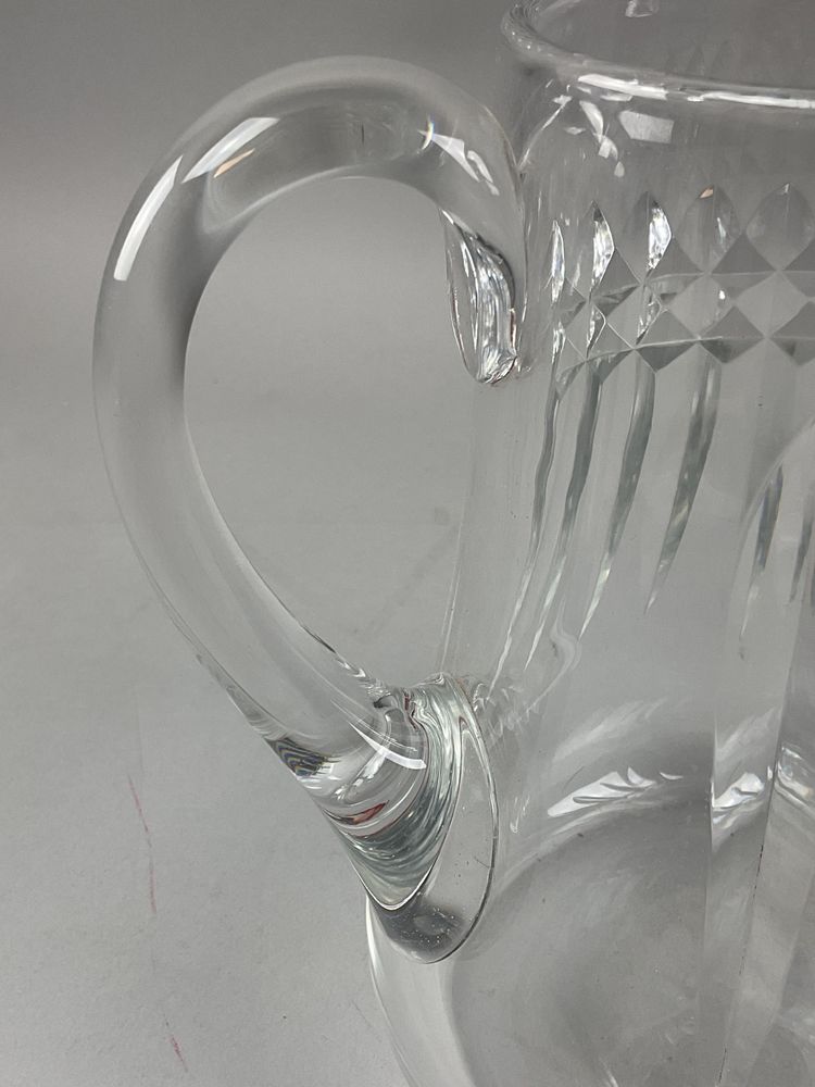Wasserkrug oder -kanne im Baccarat-Piccadilly-Muster