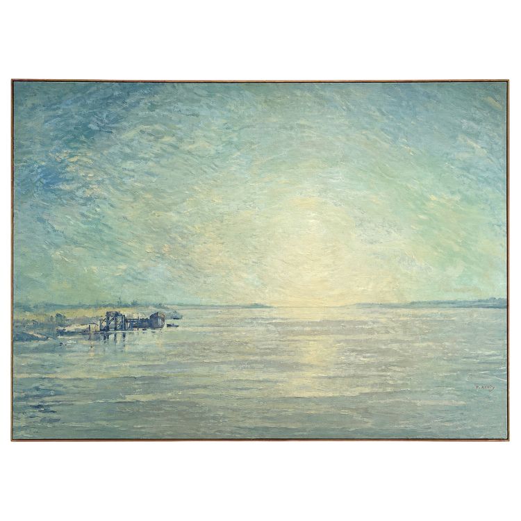 Tableau  – “Rives de Bouliac – Midi” par Bétérous-Arudy