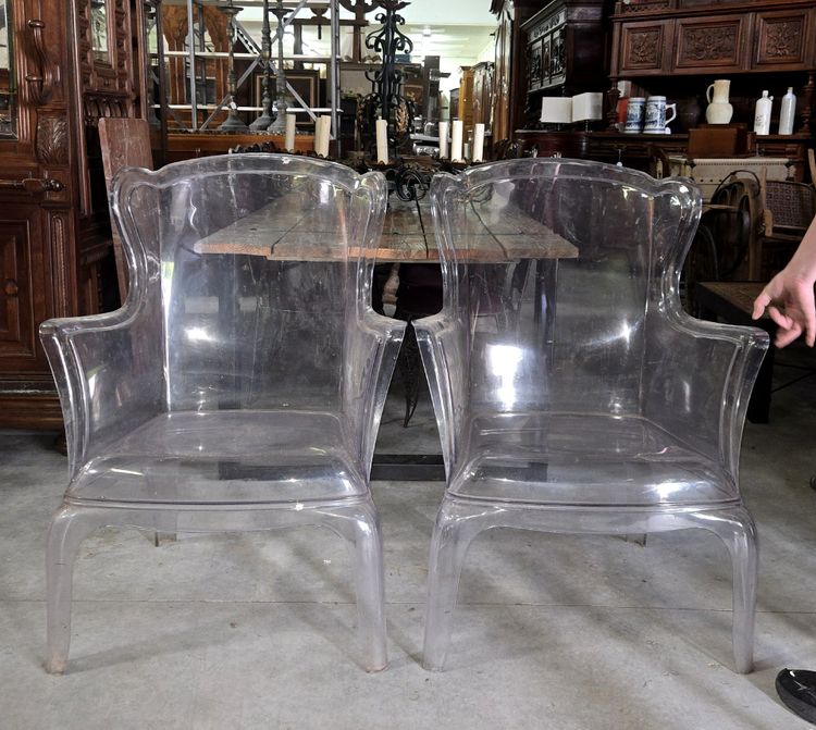 Coppia di poltrone "Pasha" ispirate a Pedrali – Design contemporaneo