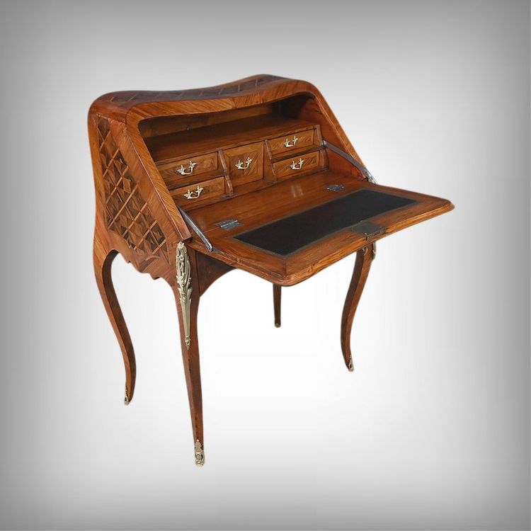 Petit Bureau de Dame en Marqueterie - 1ère partie XXe