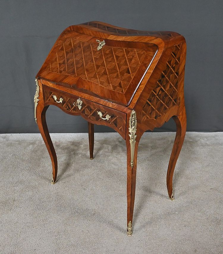 Petit Bureau de Dame en Marqueterie - 1ère partie XXe