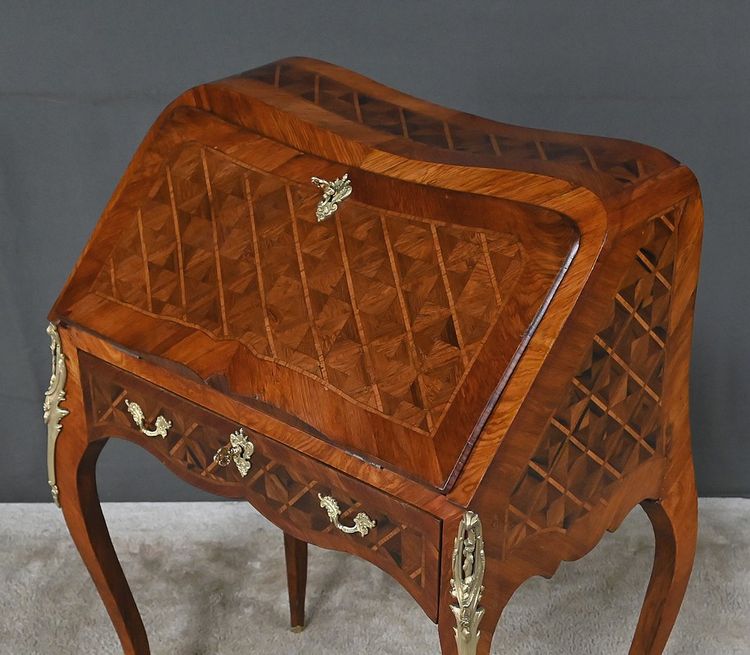 Petit Bureau de Dame en Marqueterie - 1ère partie XXe