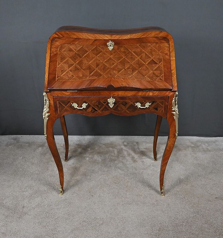 Petit Bureau de Dame en Marqueterie - 1ère partie XXe