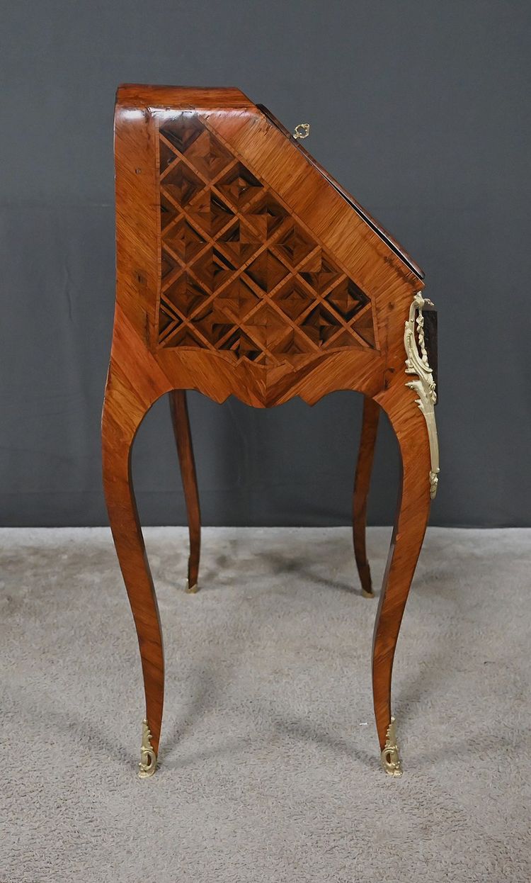 Petit Bureau de Dame en Marqueterie - 1ère partie XXe