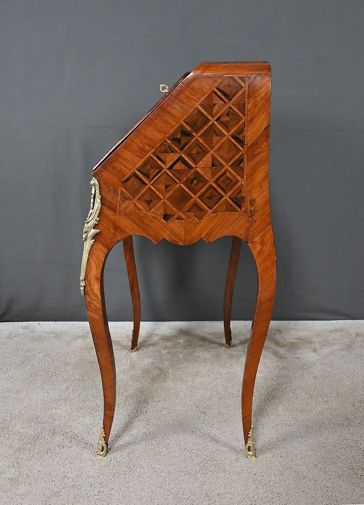 Petit Bureau de Dame en Marqueterie - 1ère partie XXe