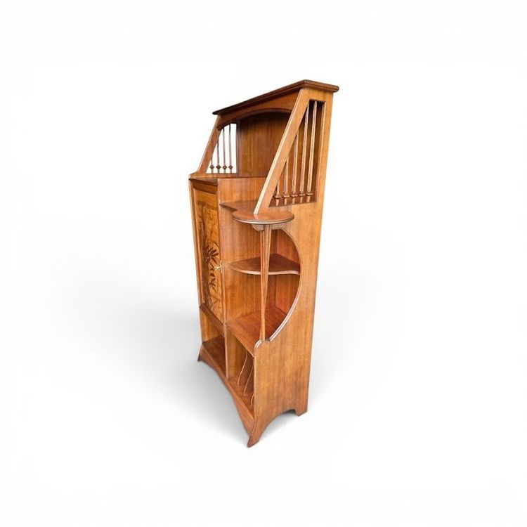 Louis Majorelle Cabinet de Collectionneur Art Nouveau "Aux Blés"