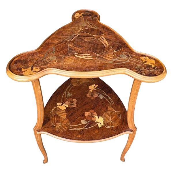 Camille Gauthier Guéridon Art Nouveau "Capucines"
