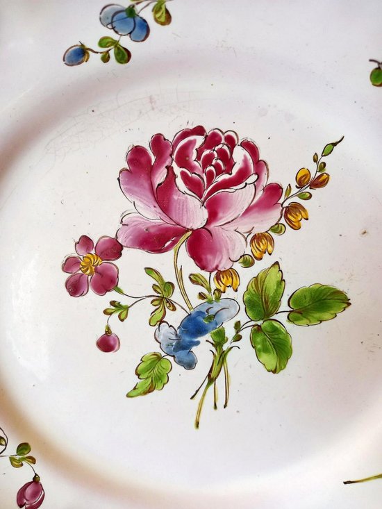 Earthenware plate : Niderviller.