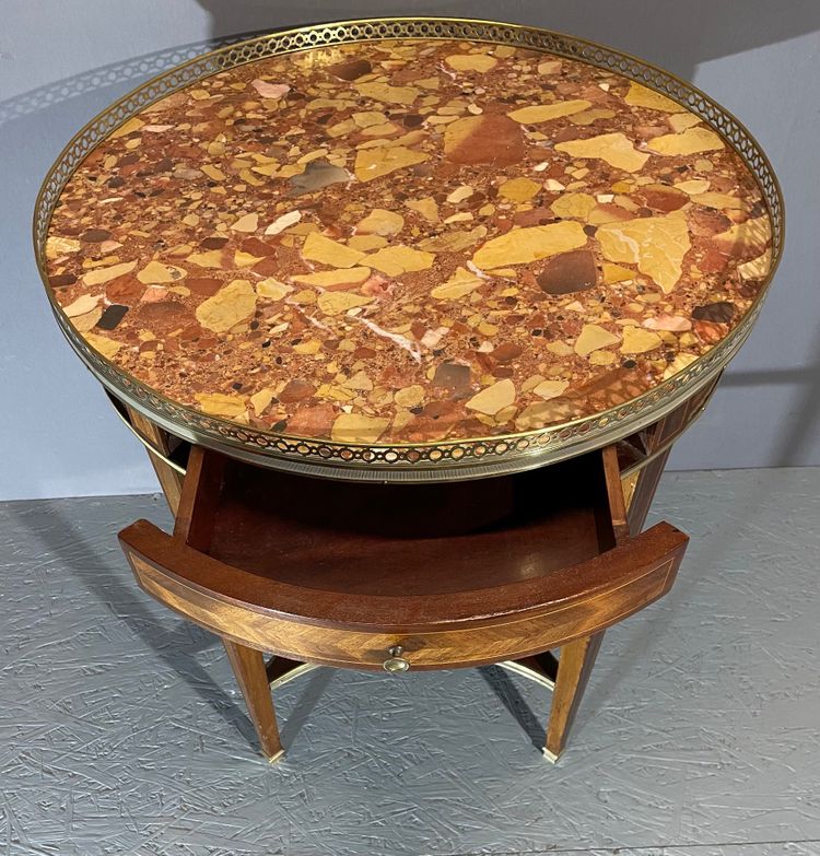 Table Bouillotte De Style Louis XVI