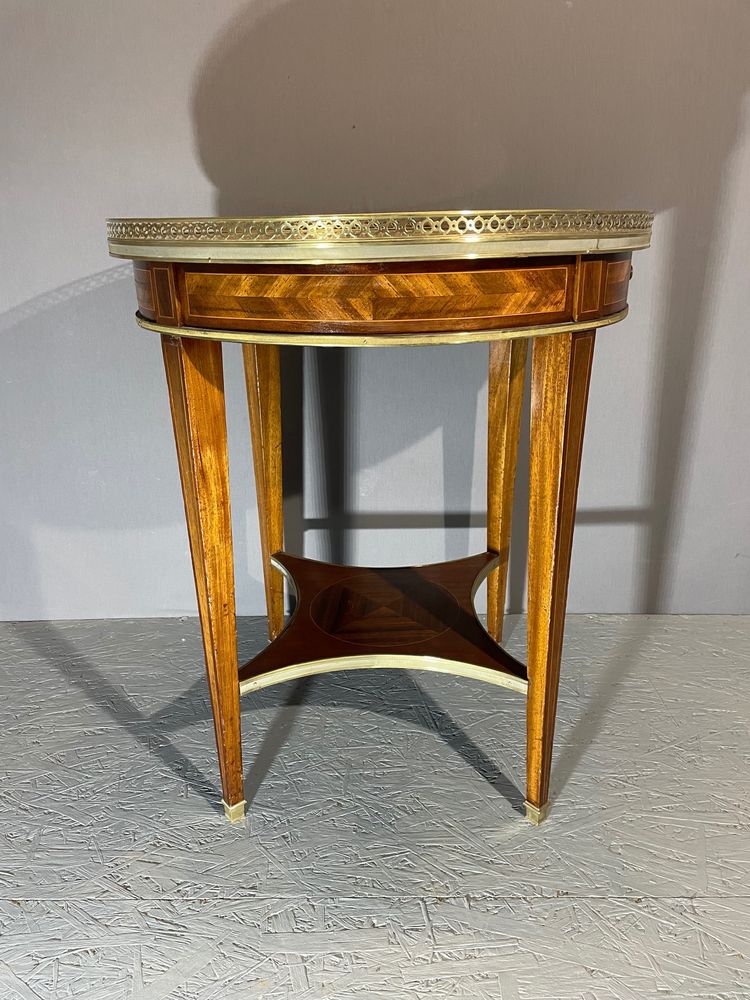Table Bouillotte De Style Louis XVI