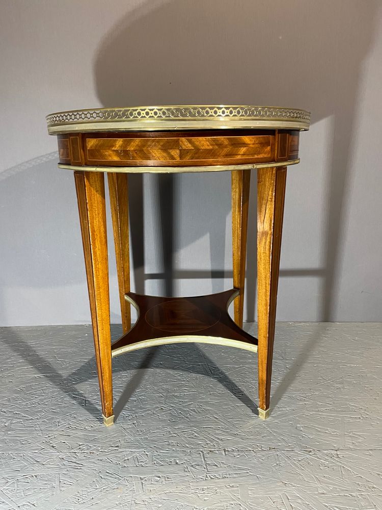 Table Bouillotte De Style Louis XVI