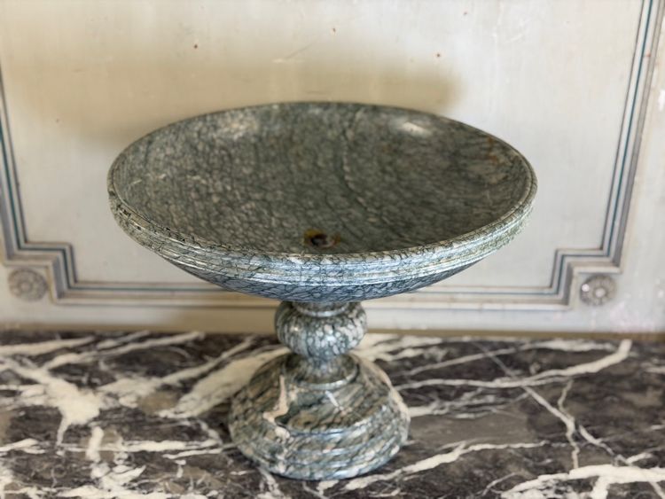 Footed cup, marble Campan marble bowl circa 1880