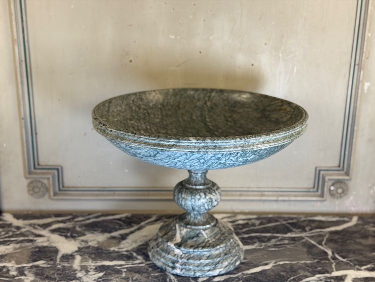 Footed cup, marble Campan marble bowl circa 1880