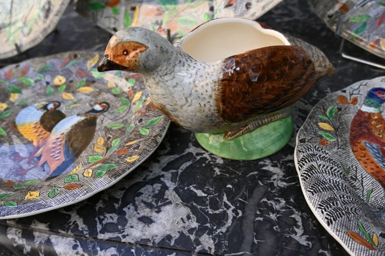 Rambouillet, Gien earthenware service