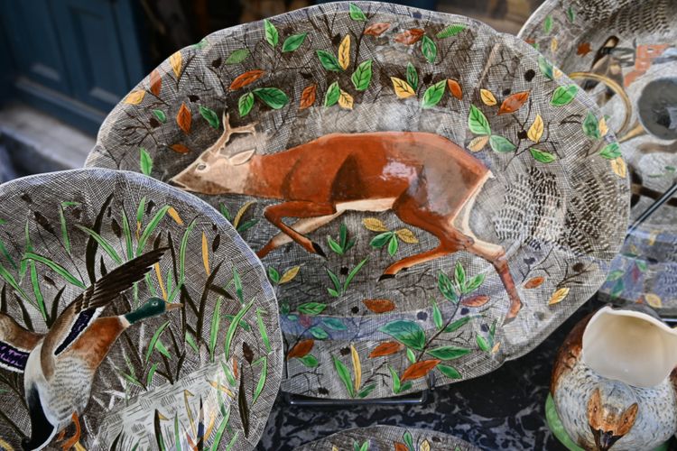 Rambouillet, Gien earthenware service