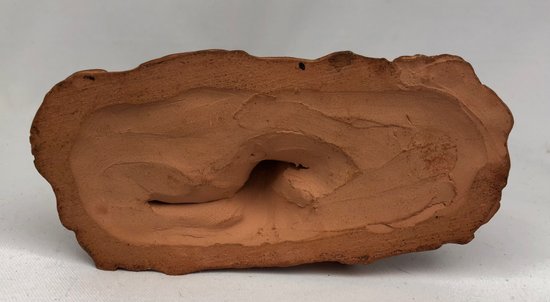Scultura in terracotta "Pastore basco".