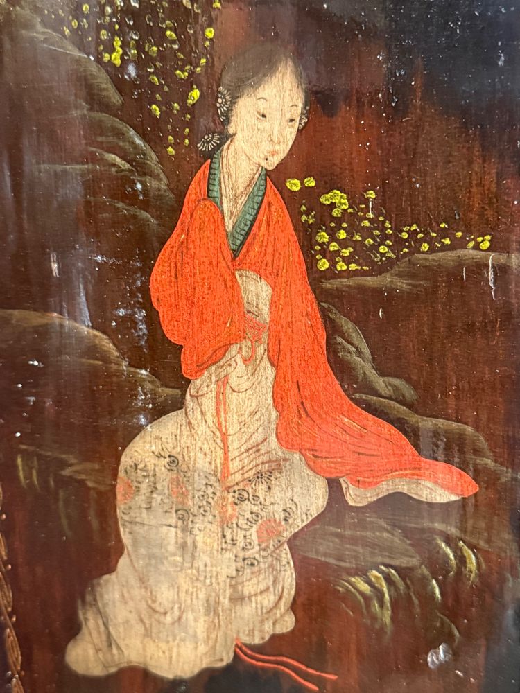 Paravent chinois 4 feuilles