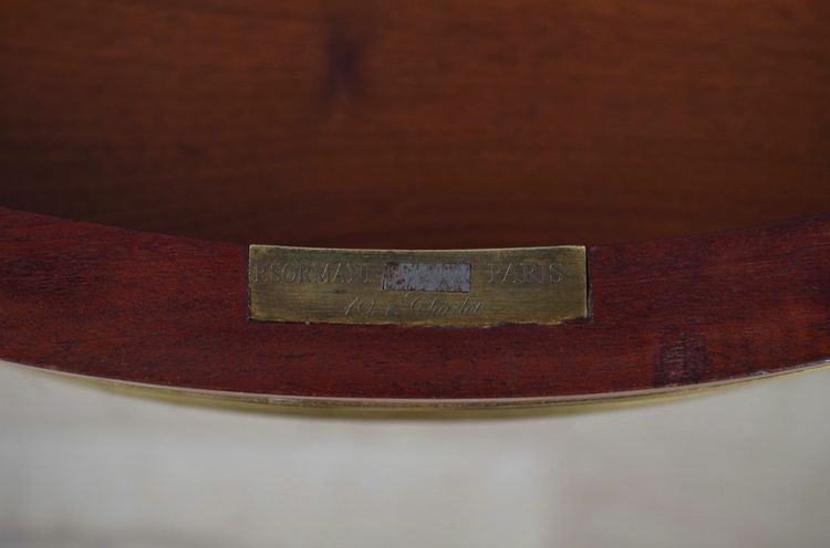 Paul Sormani, vitrine Louis XVI en acajou et bronze doré