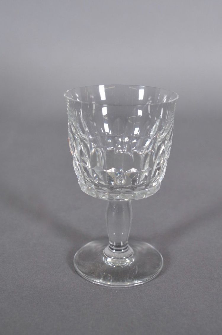 Canterbury crystal dinner service by Baccarat, circa 1960