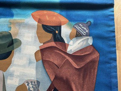 Arazzo Toffoli, Robert Four Workshops, Aubusson, Figli del Sole, XX secolo