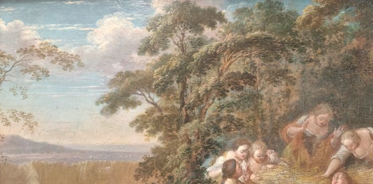 Jacques Sébastein LECLERC dit LECLERC des Gobelins - La sieste du moissonneur